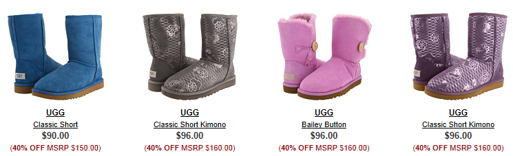cost of uggs