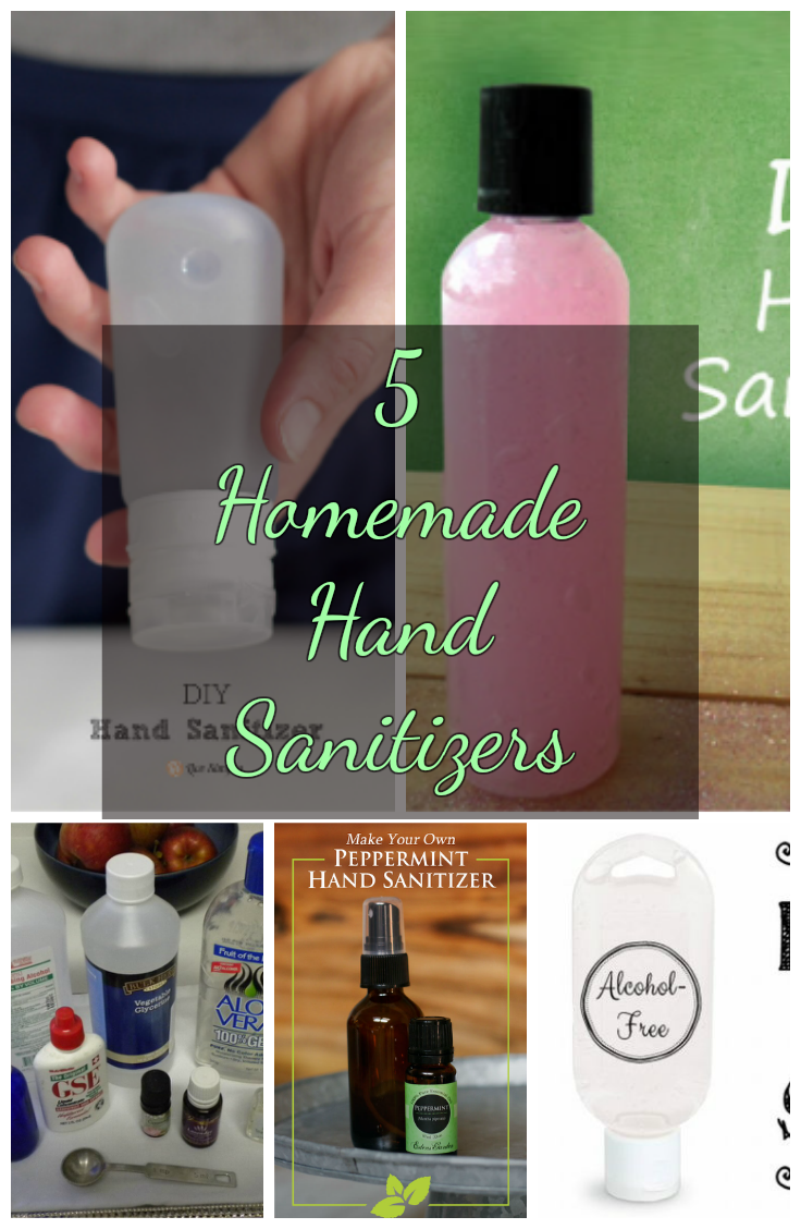 5 Homemade Hand Sanitizers