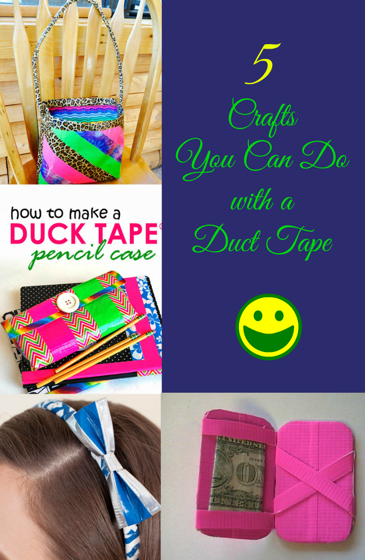 5 Crafts You Can Do with a Duct Tape