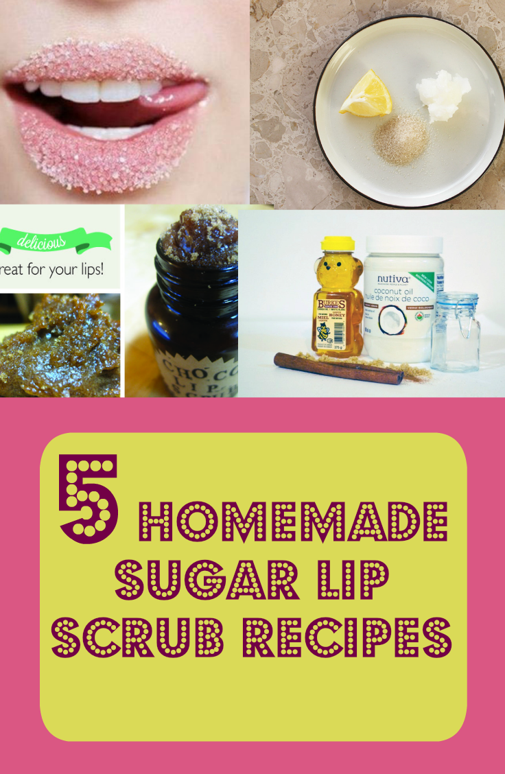 5 Homemade Sugar Lip Scrub Recipes