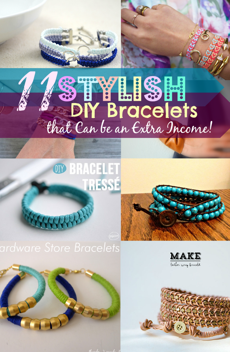 11 diy bracelets that can be an extra income
