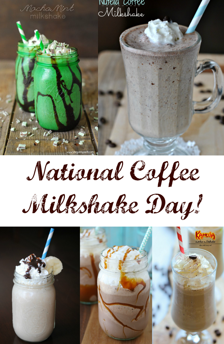 July 26 is National Coffee Milkshake Day!