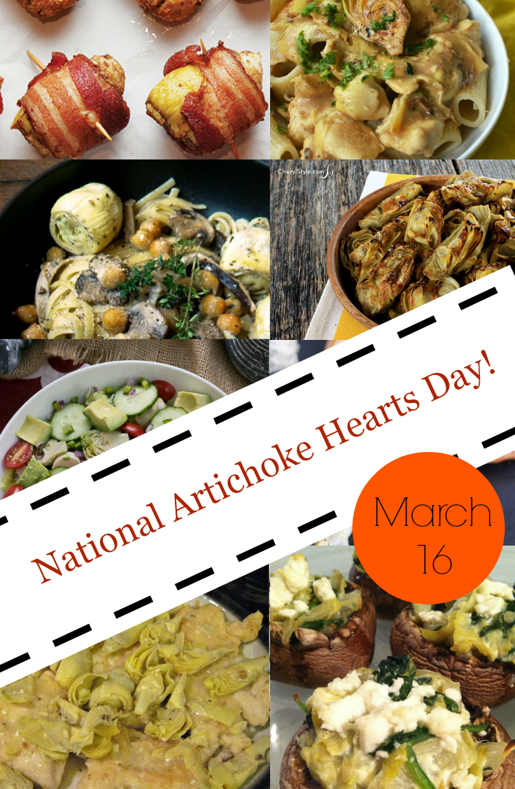 March 16 is National Artichoke Hearts Day!
