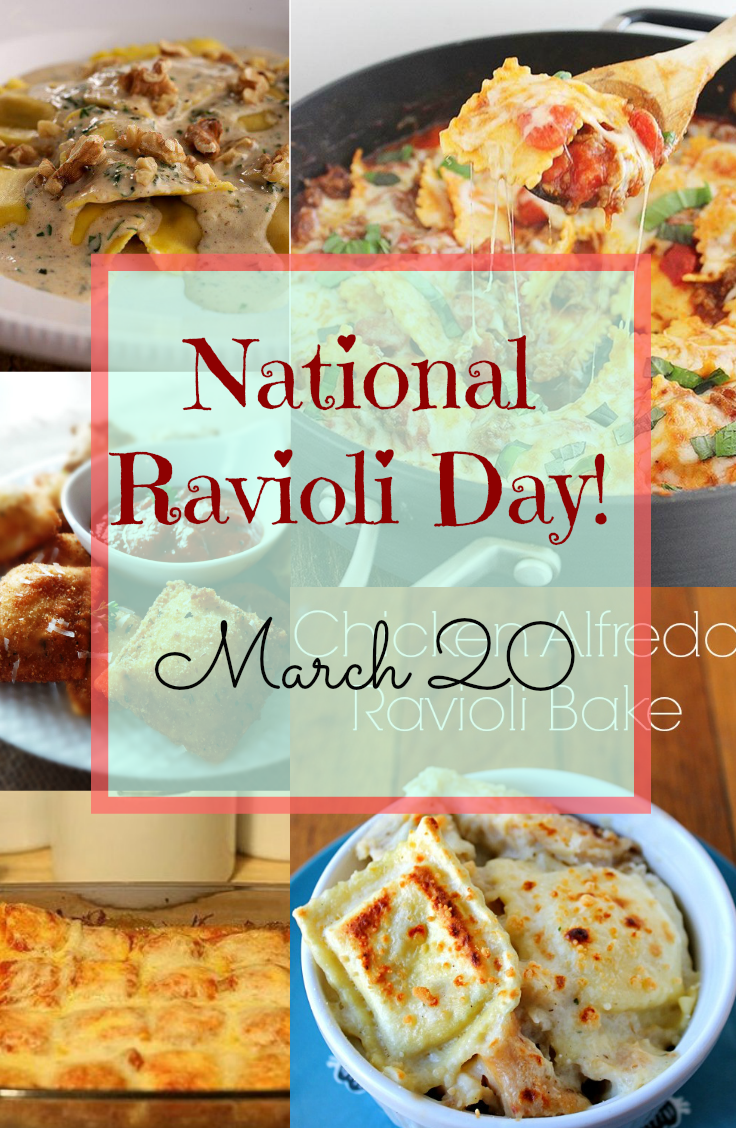 March 20th is National Ravioli Day! Fabulessly Frugal