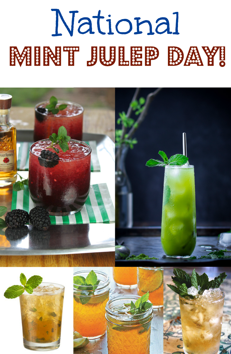 May 30th is National Mint Julep Day!