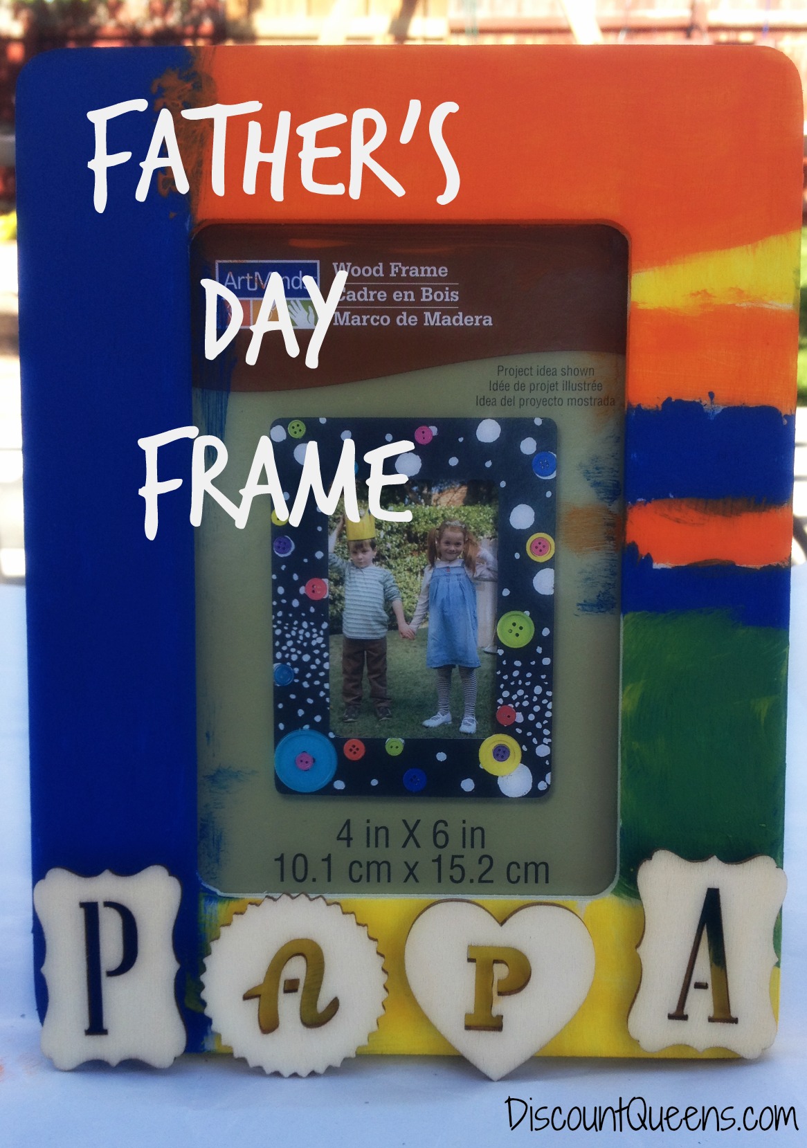 DIY Father's Day Frame