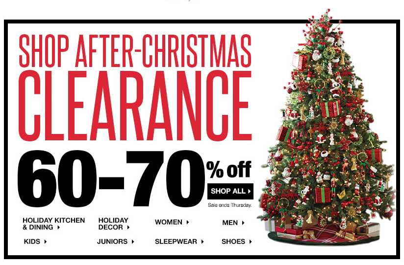 Kohl’s After Christmas Clearance Sale! Today Only!!