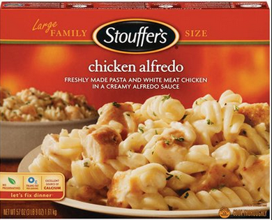 Target: Family Size Stouffers Dinners - just .84!! HOT